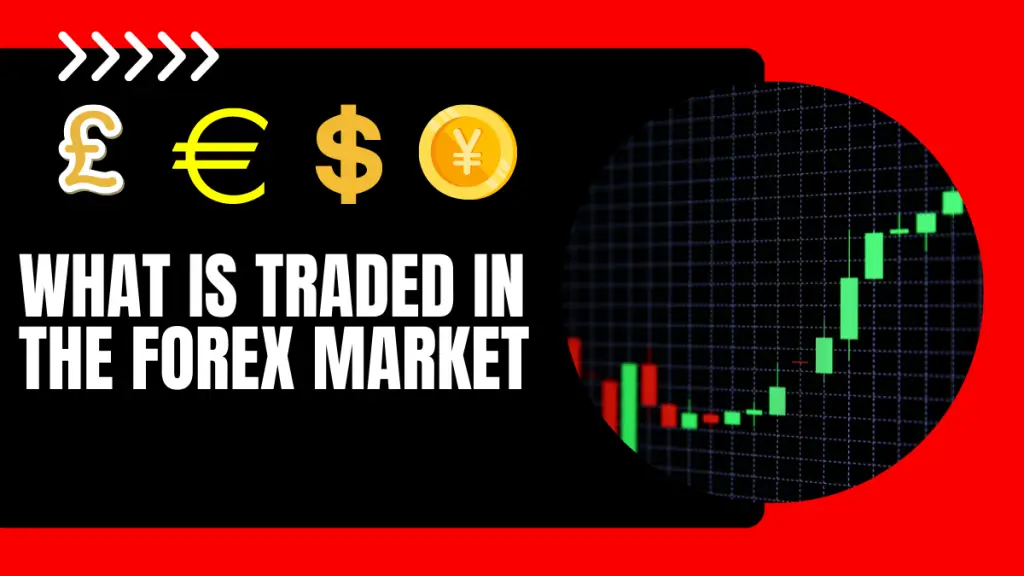 What is traded in the forex market