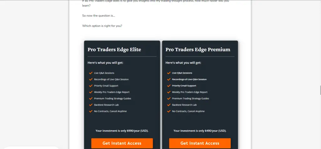 Pro Traders Edge Elite by Rayner Teo